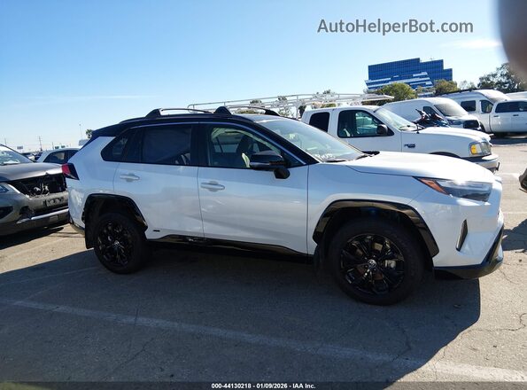 JTME6RFV9SJ071027 2025 TOYOTA RAV4 HYBRID White Вид задньої частини салону