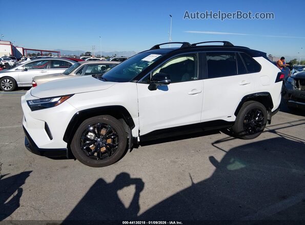 JTME6RFV9SJ071027 2025 TOYOTA RAV4 HYBRID White Панорамний вид салону 360°