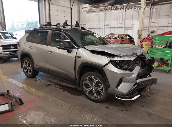 JTMEB3FV0ND077262 2022 TOYOTA RAV4 PRIME Silver Delantero derecho