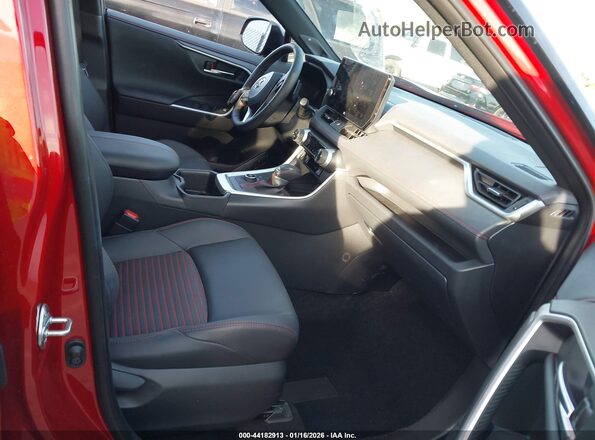 JTMEB3FV3SD278777 2025 TOYOTA RAV4 PLUG-IN HYBRID Red წინა სალონის ხედი
