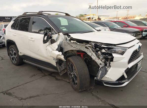 JTMEB3FV5MD067406 2021 TOYOTA RAV4 PRIME Белый Передняя правая четверть