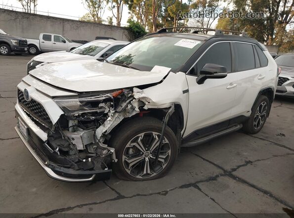 JTMEB3FV5MD067406 2021 TOYOTA RAV4 PRIME Белый Передняя левая четверть