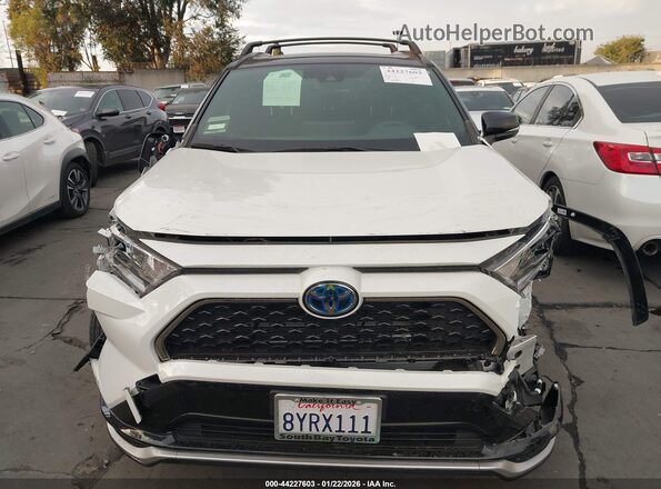 JTMEB3FV5MD067406 2021 TOYOTA RAV4 PRIME Белый Вид задней части салона