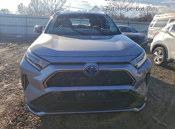 JTMEB3FV6MD052526 2021 TOYOTA RAV4 Silver Вид спереду