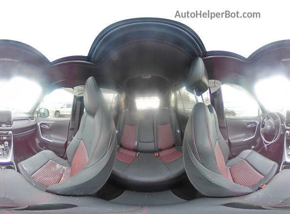 JTMEB3FV6MD052526 2021 TOYOTA RAV4 Silver Панорамний вид салону 360°