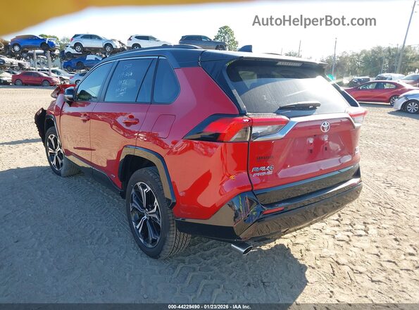 JTMEB3FV7SD264123 2025 TOYOTA RAV4 PLUG-IN HYBRID Красный Задняя левая четверть