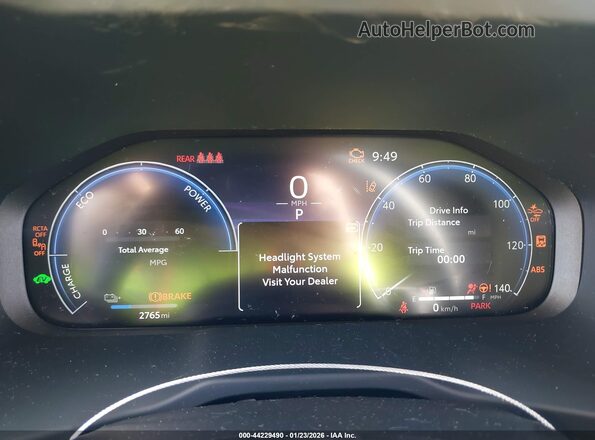 JTMEB3FV7SD264123 2025 TOYOTA RAV4 PLUG-IN HYBRID Красный Вид задних сидений