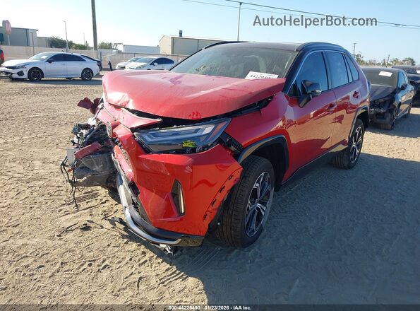 JTMEB3FV7SD264123 2025 TOYOTA RAV4 PLUG-IN HYBRID Красный Передняя левая четверть