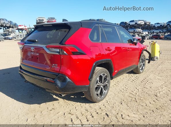JTMEB3FV7SD264123 2025 TOYOTA RAV4 PLUG-IN HYBRID Красный Задняя правая четверть
