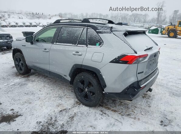 JTMEWRFV0KJ026946 2019 TOYOTA RAV4 HYBRID Серебряный Задняя левая четверть