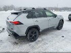 2019 Toyota Rav4 Hybrid Xse Серебряный vin: JTMEWRFV0KJ026946