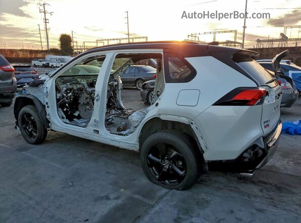 JTMEWRFV1KD504726 2019 TOYOTA RAV4 Белый Задняя левая четверть