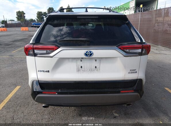 JTMEWRFV6KD522882 2019 TOYOTA RAV4 HYBRID White 