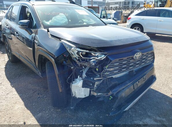 JTMEWRFV6LD550621 2020 TOYOTA RAV4 HYBRID Blue Вид спереду