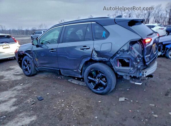 JTMEWRFV8KJ024846 2019 TOYOTA RAV4 Серый Задняя левая четверть