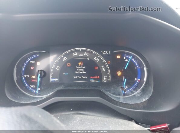 JTMEWRFV9KJ016108 2019 TOYOTA RAV4 HYBRID Gray Widok tylnych siedzeń