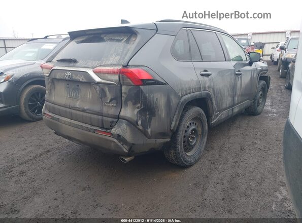 JTMEWRFV9KJ016108 2019 TOYOTA RAV4 HYBRID Gray Tył prawy