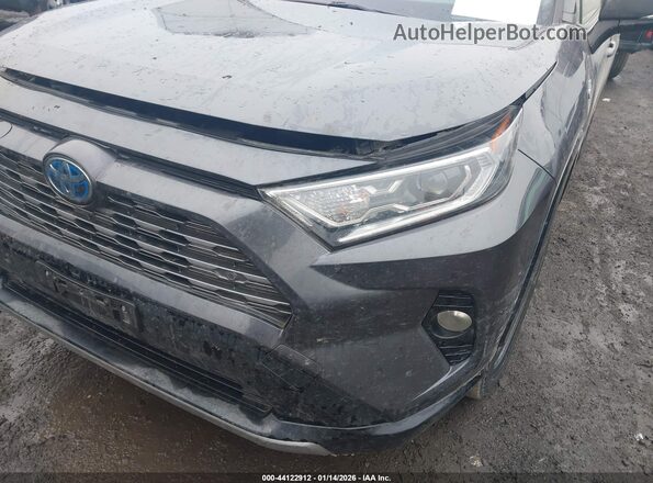 JTMEWRFV9KJ016108 2019 TOYOTA RAV4 HYBRID Gray 