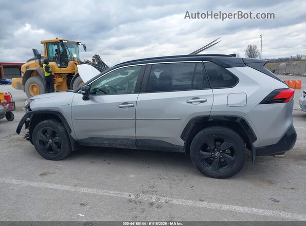 JTMEWRFVXKJ004100 2019 TOYOTA RAV4 HYBRID Серебряный 