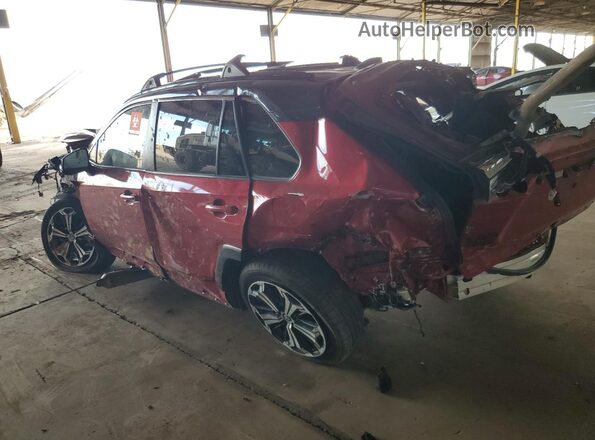JTMFB3FVXMD039167 2021 TOYOTA RAV4 Red Задня ліва чверть