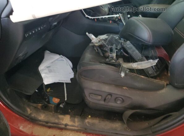 JTMFB3FVXMD039167 2021 TOYOTA RAV4 Red Вид салону спереду