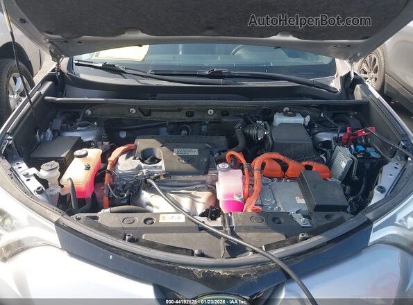 JTMJJREV5JD182041 2018 TOYOTA RAV4 HYBRID Серебряный Вид сзади