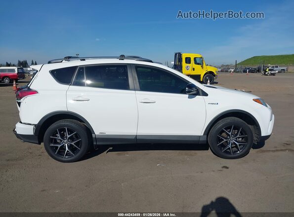 JTMJJREV5JD229925 2018 TOYOTA RAV4 HYBRID Белый Вид задней части салона