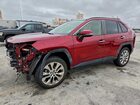 2020 Toyota Rav4 Limited Burgundy vin: JTMN1RFV0LD531044