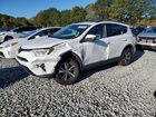 2017 Toyota Rav4 Xle White vin: JTMRFREV9HD199147