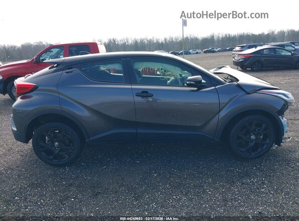 JTNKHMBX1M1103894 2021 TOYOTA C-HR Gray Widok wnętrza z tyłu