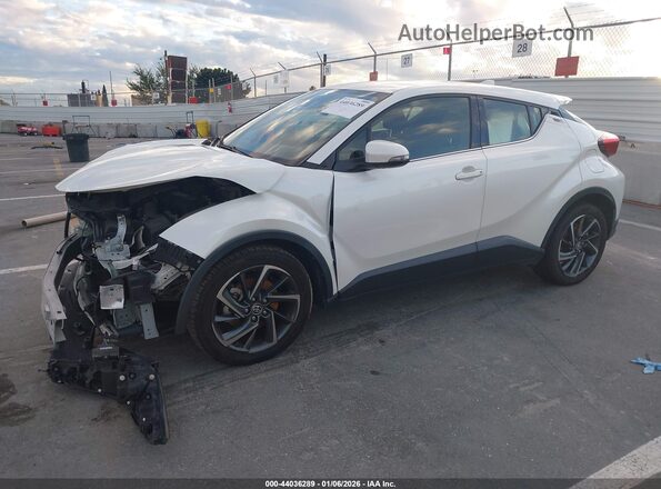 JTNKHMBX9M1110897 2021 TOYOTA LIMITED White Vista tres cuartos delantera izquierda