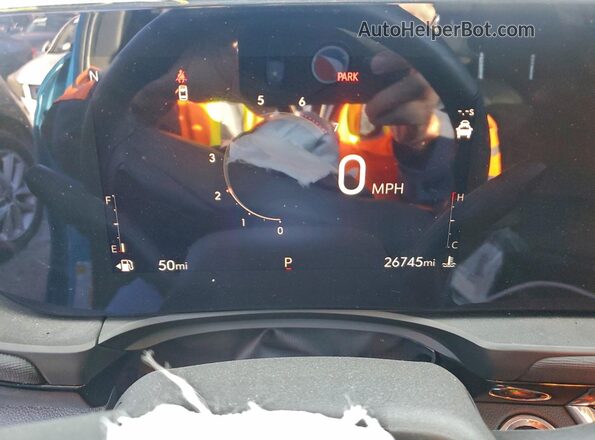 KL47LBEP8SB128883 2025 BUICK OTHER Blue Vista del cuadro de instrumentos
