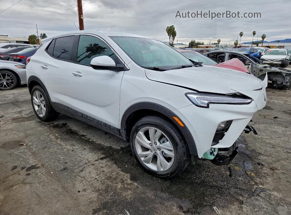 KL4AMBSL1SB215707 2025 BUICK ENCORE Белый Передняя правая четверть