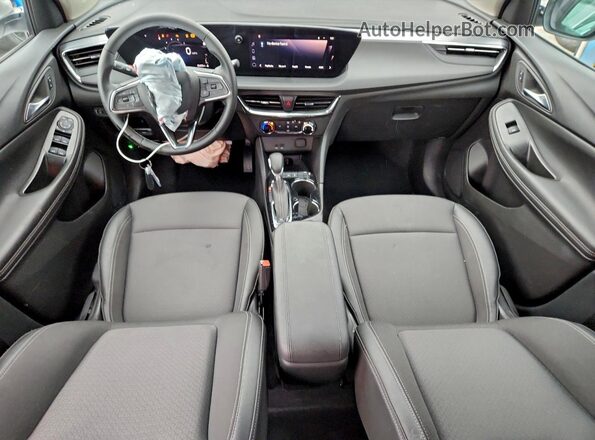 KL4AMBSL1SB215707 2025 BUICK ENCORE Белый Вид панели приборов