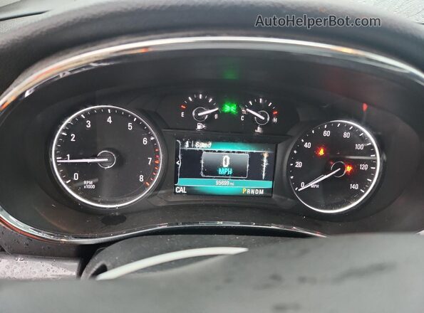 KL4CJ1SB9JB566768 2018 BUICK ENCORE Черный Вид щитка приборов
