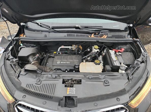 KL4CJ1SB9JB566768 2018 BUICK ENCORE Черный Вид подкапотного пространства