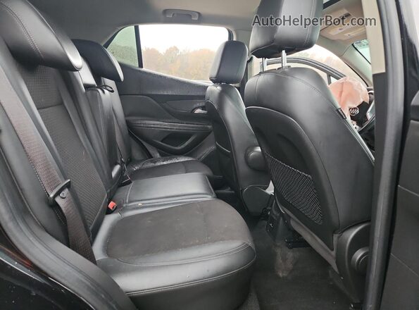 KL4CJ1SB9JB566768 2018 BUICK ENCORE Черный Вид задней части салона