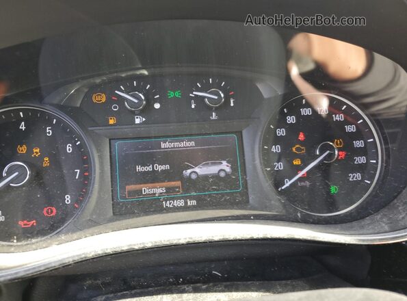 KL4CJ2SB4KB847092 2019 BUICK ENCORE Серебряный Вид щитка приборов