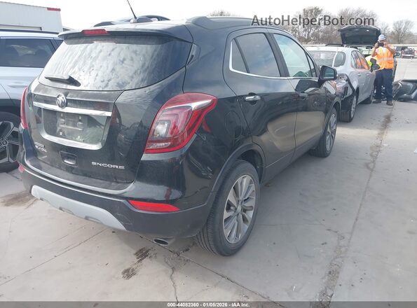 KL4CJASB1JB630804 2018 BUICK ENCORE Черный Задняя правая четверть