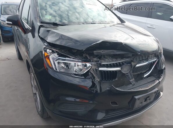 KL4CJASB1JB630804 2018 BUICK ENCORE Черный Вид спереди