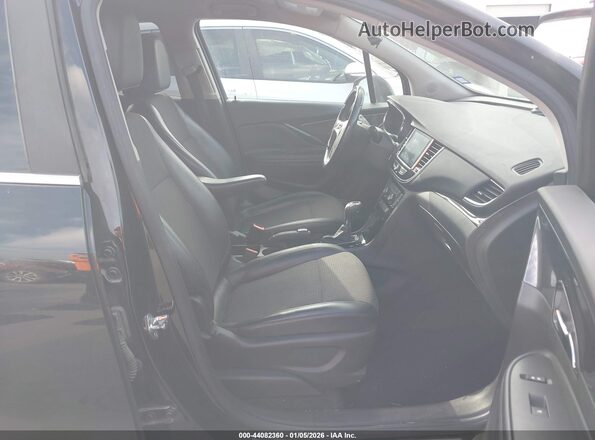 KL4CJASB1JB630804 2018 BUICK ENCORE Черный Вид салона спереди