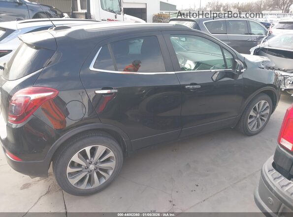 KL4CJASB1JB630804 2018 BUICK ENCORE Черный Вид задней части салона