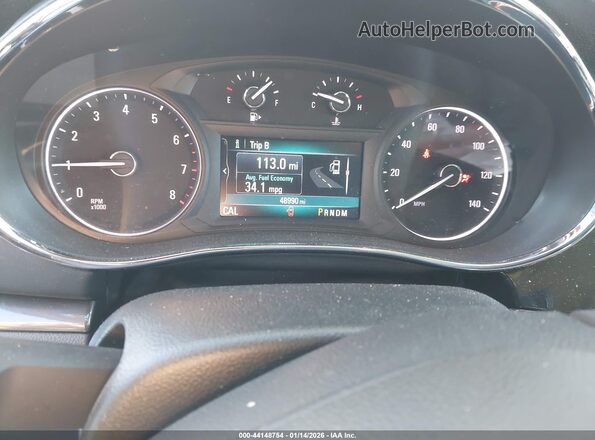 KL4CJASB2JB670132 2018 BUICK ENCORE Синий Вид задних сидений