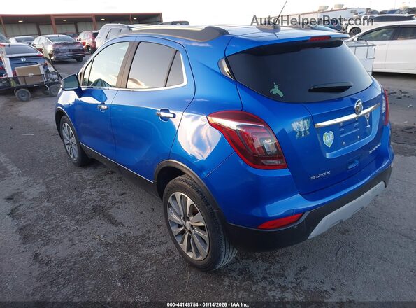 KL4CJASB2JB670132 2018 BUICK ENCORE Синий Задняя левая четверть