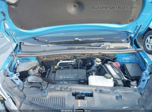 KL4CJASB2JB670132 2018 BUICK ENCORE Синий Вид сзади