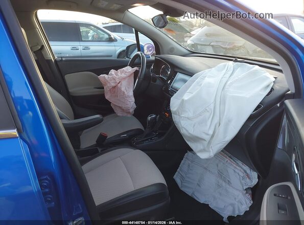 KL4CJASB2JB670132 2018 BUICK ENCORE Синий Вид салона спереди