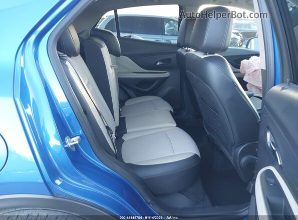 KL4CJASB2JB670132 2018 BUICK ENCORE Синий Вид наклейки с VIN-кодом