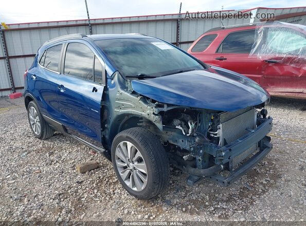 KL4CJASB5KB733709 2019 BUICK ENCORE Синий Передняя правая четверть