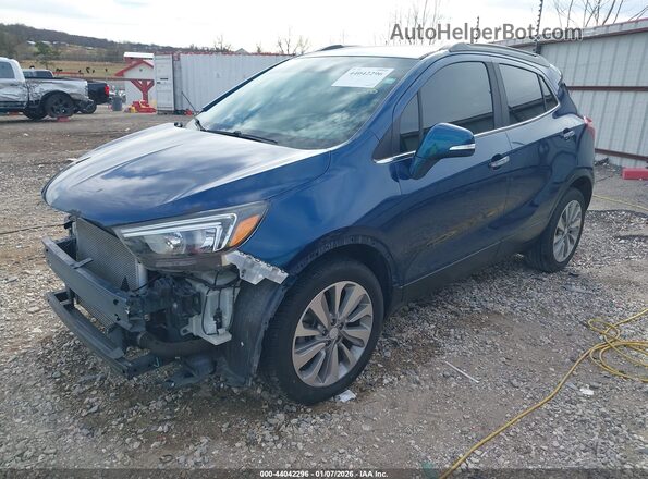 KL4CJASB5KB733709 2019 BUICK ENCORE Синий Передняя левая четверть