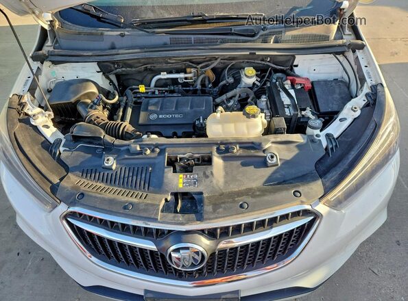 KL4CJASB6JB622147 2018 BUICK ENCORE Белый Вид задней части салона